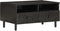 vidaXL - Salontafel - 80x54x40 - cm - massief - mangohout - zwart