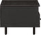 vidaXL - Salontafel - 80x54x40 - cm - massief - mangohout - zwart