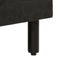 vidaXL - Salontafel - 80x54x40 - cm - massief - mangohout - zwart