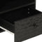 vidaXL - Salontafel - 80x54x40 - cm - massief - mangohout - zwart