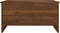 vidaXL - Salontafel - 80x55,5x41,5 - cm - bewerkt - hout - bruin - eikenkleur
