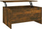 vidaXL - Salontafel - 80x55,5x41,5 - cm - bewerkt - hout - gerookt - eikenkleurig
