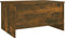 vidaXL - Salontafel - 80x55,5x41,5 - cm - bewerkt - hout - gerookt - eikenkleurig