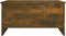 vidaXL - Salontafel - 80x55,5x41,5 - cm - bewerkt - hout - gerookt - eikenkleurig