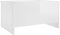 vidaXL - Salontafel - 80x55,5x41,5 - cm - bewerkt - hout - hoogglans - wit