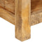 vidaXL - Salontafel - 80x55x30 - cm - massief - mangohout