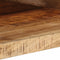vidaXL - Salontafel - 80x55x30 - cm - massief - mangohout
