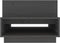 vidaXL - Salontafel - 80x55x40,5 - cm - massief - grenenhout - grijs