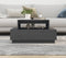 vidaXL - Salontafel - 80x55x40,5 - cm - massief - grenenhout - grijs