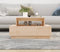 vidaXL - Salontafel - 80x55x40,5 - cm - massief - grenenhout