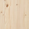 vidaXL - Salontafel - 80x55x40,5 - cm - massief - grenenhout