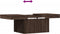 vidaXL - Salontafel - 80x55x40 - cm - bewerkt - hout - bruin - eikenkleurig