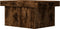vidaXL - Salontafel - 80x55x40 - cm - bewerkt - hout - gerookt - eikenkleurig