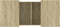 vidaXL - Salontafel - 80x55x40 - cm - bewerkt - hout - sonoma - eikenkleurig