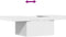 vidaXL - Salontafel - 80x55x40 - cm - bewerkt - hout - wit
