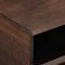 vidaXL - Salontafel - 80x55x40 - cm - massief - mangohout - bruin