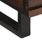 vidaXL - Salontafel - 80x55x40 - cm - massief - mangohout - bruin