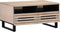 vidaXL - Salontafel - 80x55x40 - cm - massief - mangohout