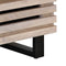 vidaXL - Salontafel - 80x55x40 - cm - massief - mangohout