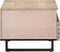 vidaXL - Salontafel - 80x55x40 - cm - massief - mangohout