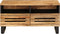 vidaXL - Salontafel - 80x55x40 - cm - massief - ruw - mangohout