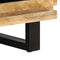 vidaXL - Salontafel - 80x55x40 - cm - massief - ruw - mangohout
