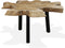 vidaXL - Salontafel - 80x70x38 - cm - echt - teakhout
