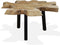 vidaXL - Salontafel - 80x70x38 - cm - echt - teakhout