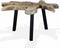 vidaXL - Salontafel - 80x70x38 - cm - echt - teakhout