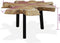 vidaXL - Salontafel - 80x70x38 - cm - echt - teakhout