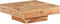 vidaXL - Salontafel - 80x80x28 - cm - massief - acaciahout