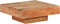 vidaXL - Salontafel - 80x80x28 - cm - massief - acaciahout