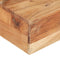 vidaXL - Salontafel - 80x80x28 - cm - massief - acaciahout