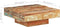 vidaXL - Salontafel - 80x80x28 - cm - massief - gerecycled - hout
