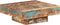 vidaXL - Salontafel - 80x80x28 - cm - massief - gerecycled - hout