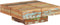 vidaXL - Salontafel - 80x80x28 - cm - massief - gerecycled - hout