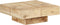 vidaXL - Salontafel - 80x80x28 - cm - massief - mangohout