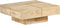 vidaXL - Salontafel - 80x80x28 - cm - massief - mangohout