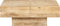 vidaXL - Salontafel - 80x80x28 - cm - massief - mangohout