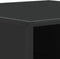 vidaXL - Salontafel - 80x80x30 - cm - bewerkt - hout - en - metaal - zwart