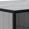 vidaXL - Salontafel - 80x80x30 - cm - bewerkt - hout - en - metaal - grijs - sonoma