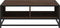 vidaXL - Salontafel - 80x80x30 - cm - bewerkt - hout - en - metaal - bruin - eikenkleur