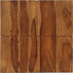 vidaXL - Salontafel - 80x80x30 - cm - massief - acaciahout