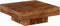 vidaXL - Salontafel - 80x80x30 - cm - massief - acaciahout