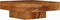 vidaXL - Salontafel - 80x80x30 - cm - massief - acaciahout