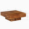 vidaXL - Salontafel - 80x80x30 - cm - massief - acaciahout