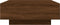 vidaXL - Salontafel - 80x80x31 - cm - bewerkt - hout - bruin - eikenkleur
