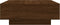 vidaXL - Salontafel - 80x80x31 - cm - bewerkt - hout - bruin - eikenkleur