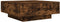 vidaXL - Salontafel - 80x80x31 - cm - bewerkt - hout - gerookt - eikenkleurig