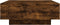 vidaXL - Salontafel - 80x80x31 - cm - bewerkt - hout - gerookt - eikenkleurig